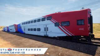 UTA Front Runner Bi-Level Cab Livery Pack, Entire Fleet - Train Sim ...