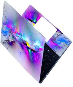 Skinny Full Body Laptop Skin Bubble-Free HD Quality Sticker for Laptops ...
