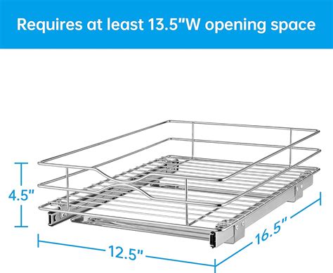 Buy Pull Out Cabinet Drawer Organizer,Heavy Duty Slide Out Pantry ...