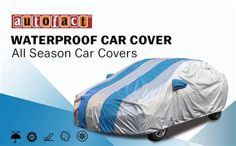 Autofact Waterproof Car Body Cover Compatible with Toyota Fortuner New ...