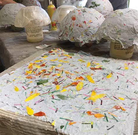 From the Summer's Garden: AUGUST IS HANDMADE PAPER-MAKING TIME!