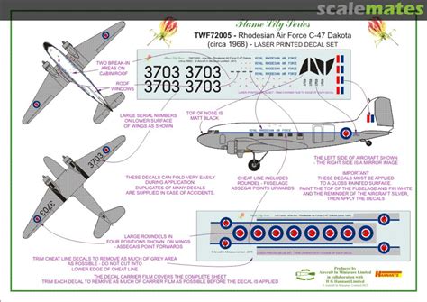 Contenidos para Royal Rhodesian Air Force C-47 Dakota (circa 1968 ...