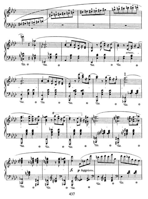 肖邦-圆舞曲 - OP42钢琴谱-环球钢琴网