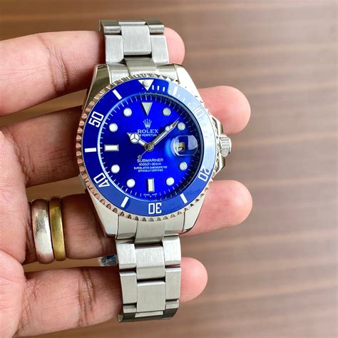 Silver Blue Automatic Watch – Watch Theory