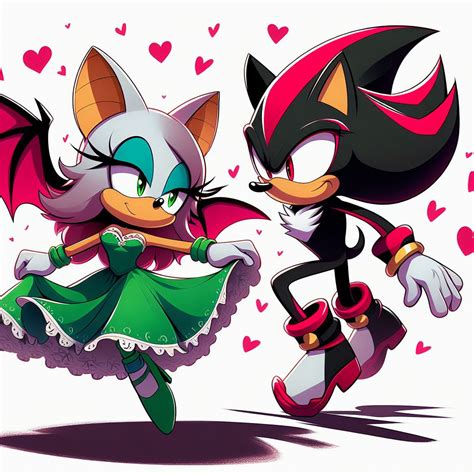Shadow and Rouge by Gumbit on DeviantArt