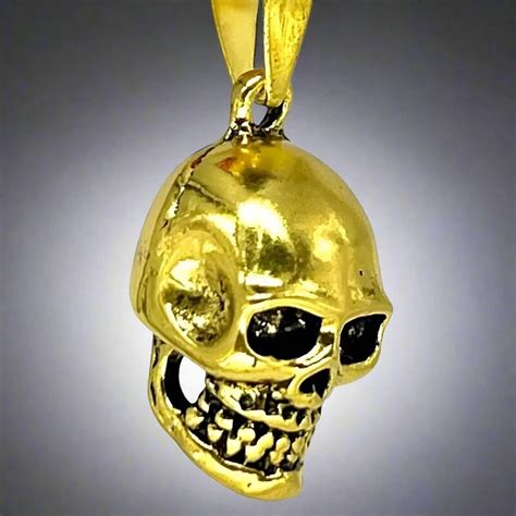 Buy Now Premium SS Pendant/ Necklace - GILDSKULL (Gold Tone) - Alloy ...
