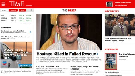 Image result for Magazine Web Page