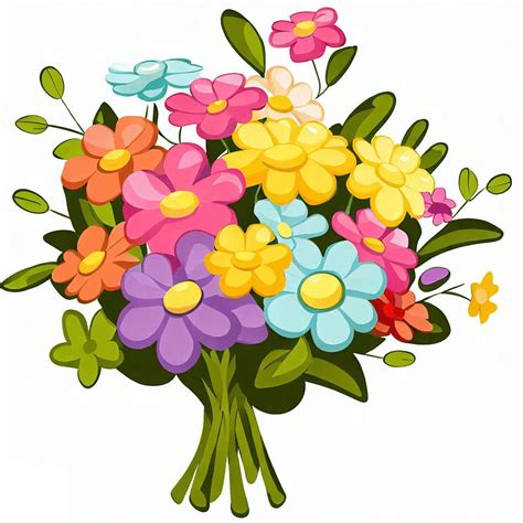 Flower Bouquet Clipart Transparent Png - ClipartWorld