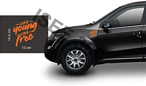 ISEE 360® Mahindra Xuv 500 Stickers for Car Sides Hood Bumper Live ...