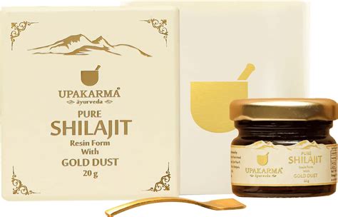 Buy UPAKARMA AYURVEDA PURE SHILAJIT RESIN FORM MEGA PACK 30 GRAMS ...