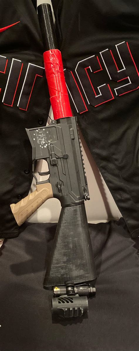 What do you think of the custom build 3d printed silencer, ssg-1 muzzle ...