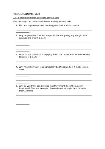 Reading in Class 的图像结果