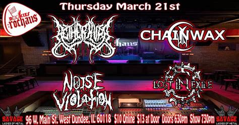 Savage Ladies Debut Show with Aether Aura, Chainwax, Lost in Exile, and ...