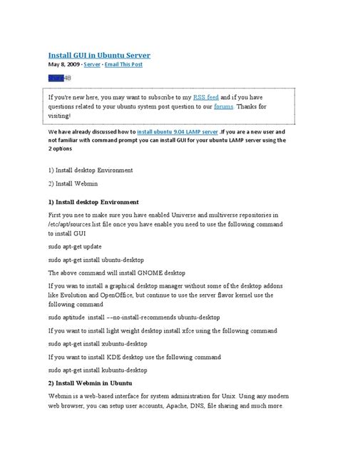 Image result for Add a GUI to Ubuntu Server