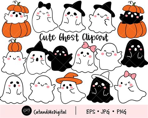 Cute Ghost Clipart