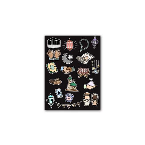 Illustrated Sticker Pack - Islamic – Artificient