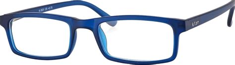 Buy KLAR EYE RECTANGLE FULL RIM READING GLASSES MEN AND WOMEN +0.75 TO ...