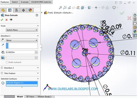 SolidWorks Basic Drawing 的图像结果