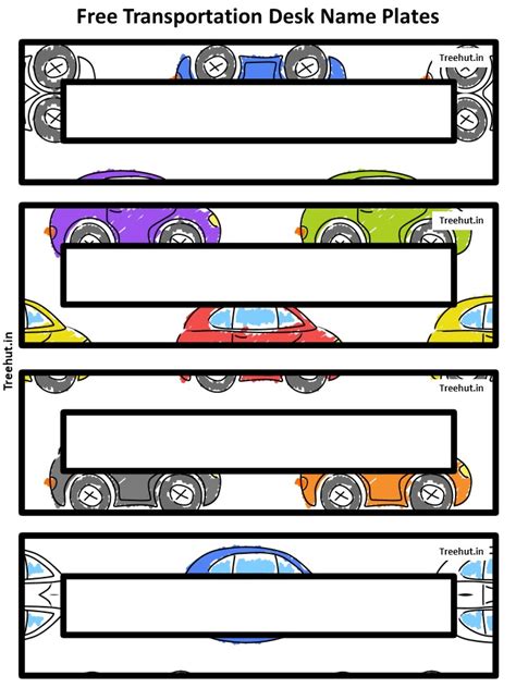 Free Transportation Bulletin Board Decorations and Craft Printables #478