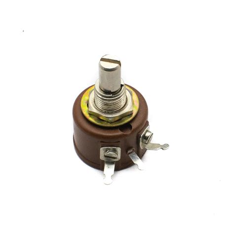 PANKAJ 1K ohm Single Turn Wire Wound Potentiometer RW-1 with 25mm Shaf ...