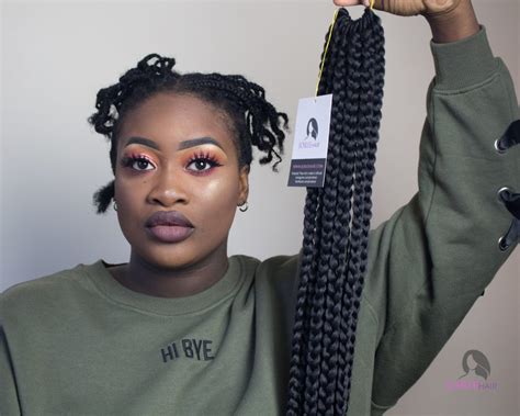 Box Braids Crochet Method Tutorial 的图像结果