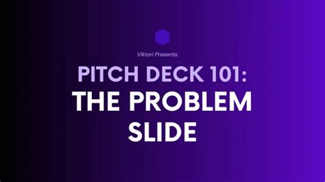 Image result for Startup Pitch Deck Problem Slide