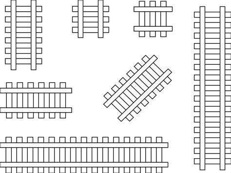 Railroad Tracks Graphics