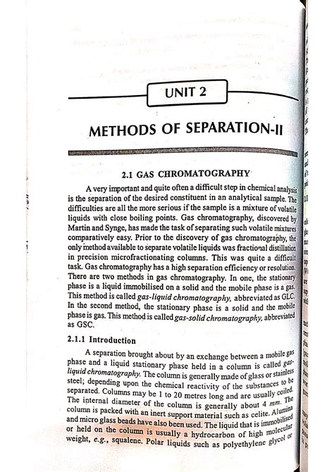 GC - Gas chromatography notes for chemistry students to understand ...