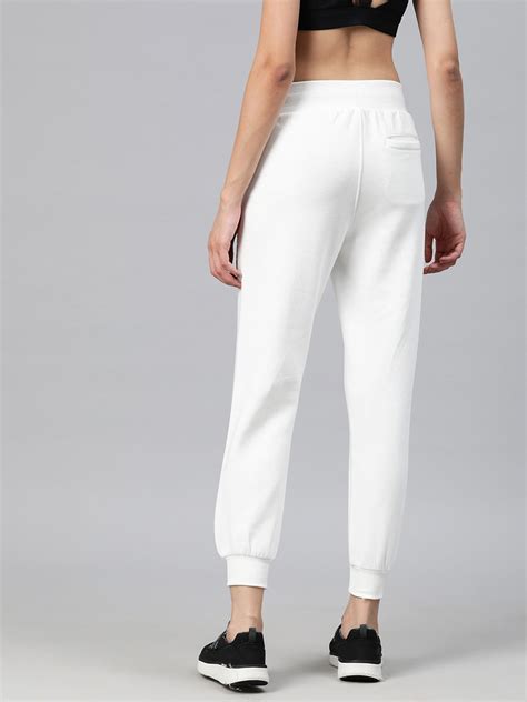 Alcis Women Typography Embroidered Sports Track Pants