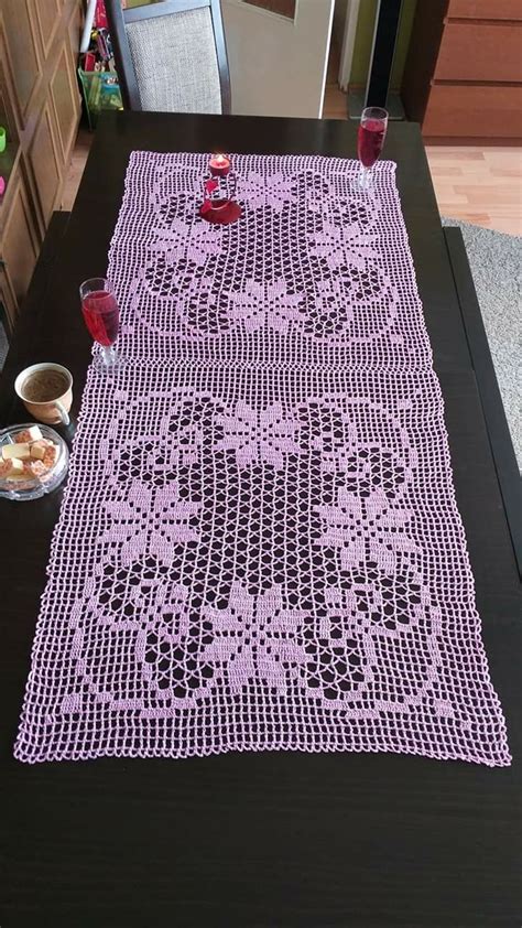 Image result for Filet Crochet Table Runner Patterns