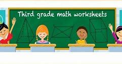 Image result for 3rd Grade Math Worksheets PDF