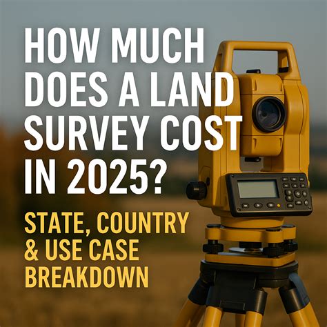 How Much Does a Land Survey Cost in 2025? State, Country & Use Case ...