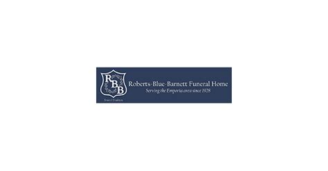 Roberts-Blue-Barnett Funeral Home - Emporia Obituaries & Services In ...
