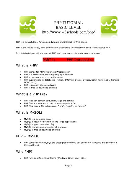 Image result for HTML PHP Tutorial