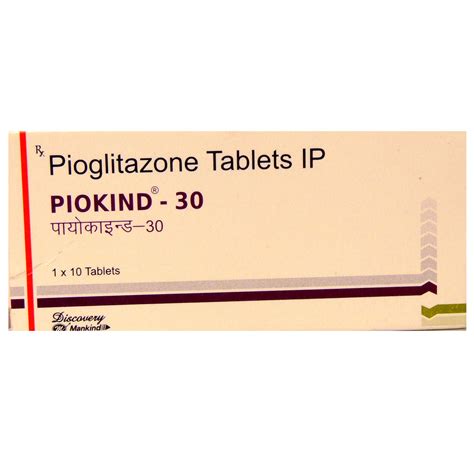 PIOKIND 30MG TABLET Price, Uses, Side Effects, Composition - Apollo ...