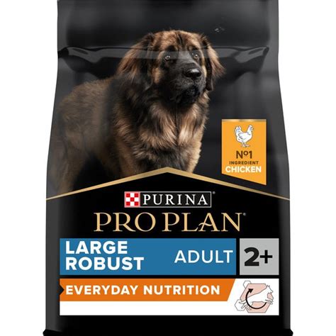 Purina Pro Plan Large Robust Adult, Dry Dog food with Chicken ...