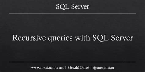 Image result for Recursive Keyword SQL