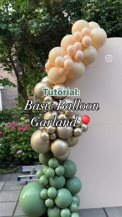 Image result for Balloon Garland Tutorial Using Balloon Tape