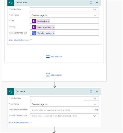 Image result for OneNote with Power Automate