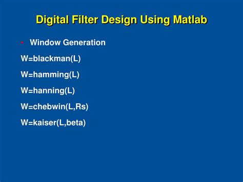 Digital Filter Design Tutorial 的图像结果