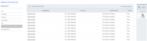 Configuring Manual Escalations