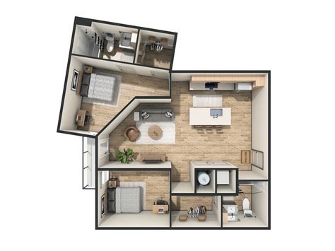 Hawkeye Student Apartment Floor Plans | Replay Iowa City