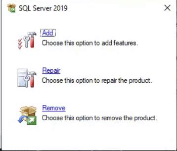 Image result for Remove SQL Server 2019
