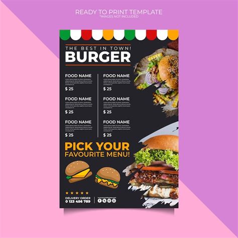 Fast Food Menu 的图像结果