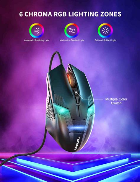 Image result for TeckNet RGB Gaming Mouse