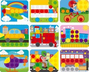 GoAppuGo 10-Vehicles-in-1 Creative activity toys for 1 2 3 year old boy ...