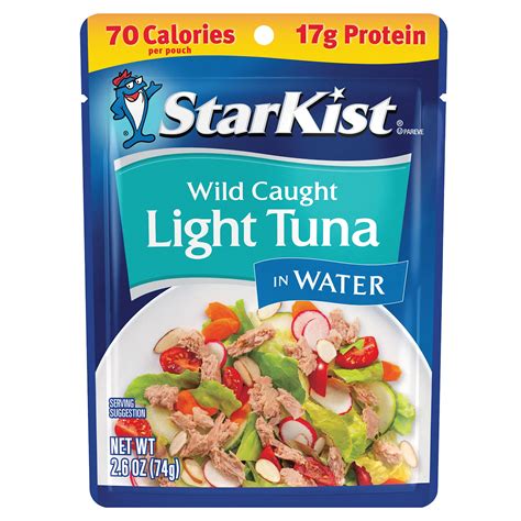 Buy StarKist Chunk Light Tuna in Water, 2.6 Oz, Pack of 24 Online at ...