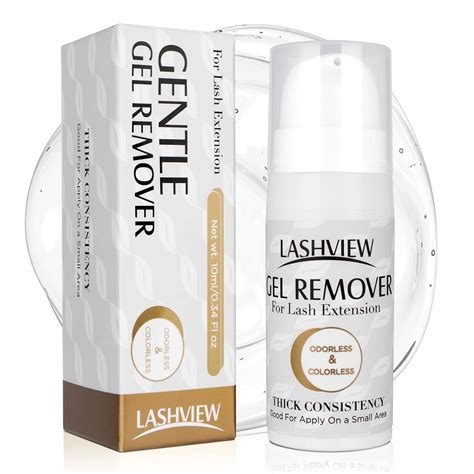 Amazon.com: LASHVIEW Eyelash Extension Remover,10ml Lash Remover for ...