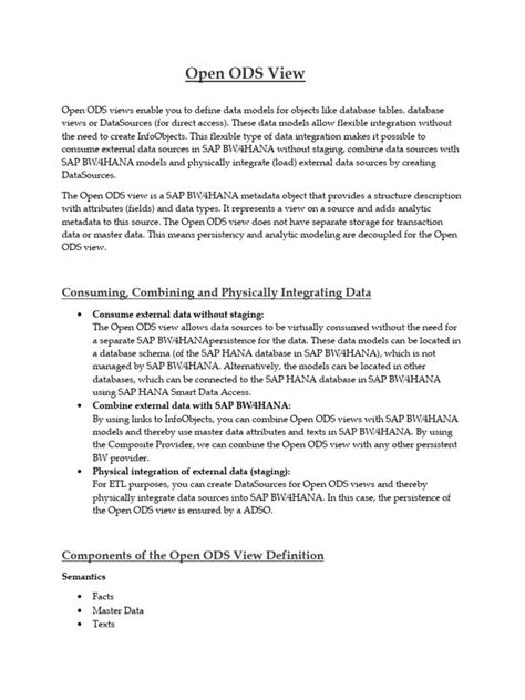 Open ODS View 的图像结果