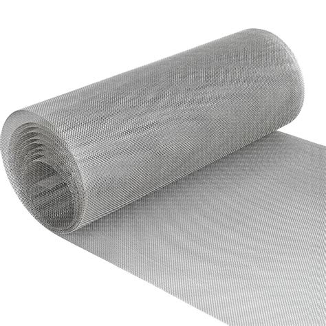 ZWIN 12"X40" Stainless Steel Woven Wire Mesh Roll - 120 Mesh Filter ...